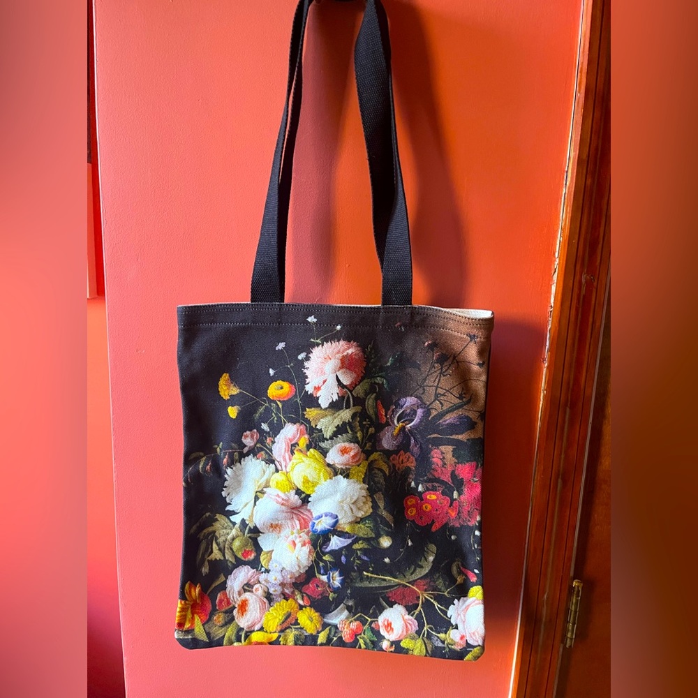 THE MET TOTE BAG Floral Still Life Canvas